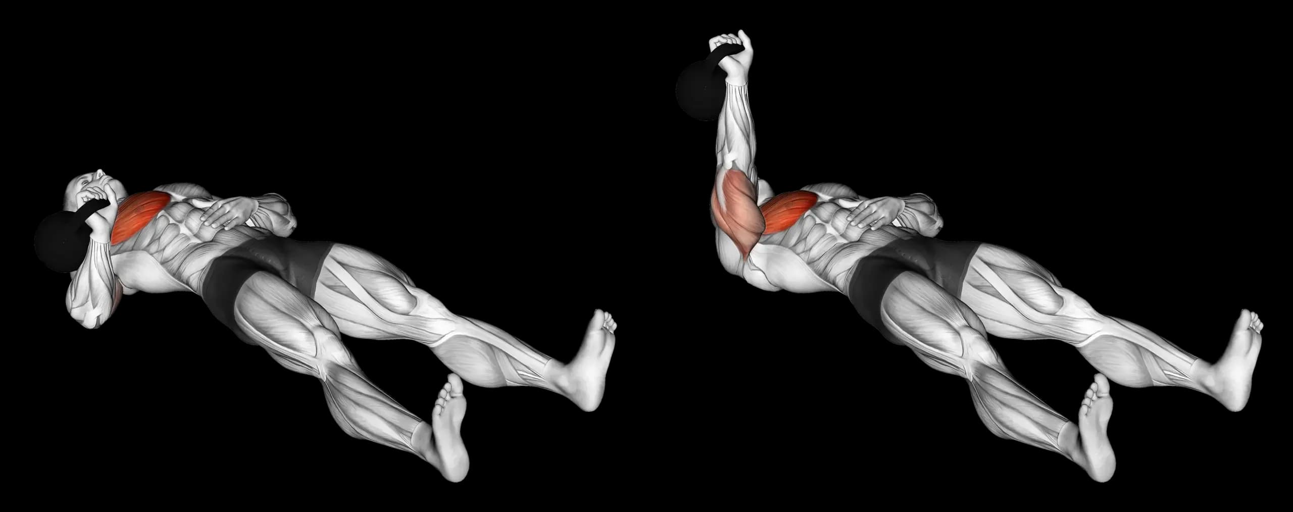 Kettlebell Single-Arm Floor Press