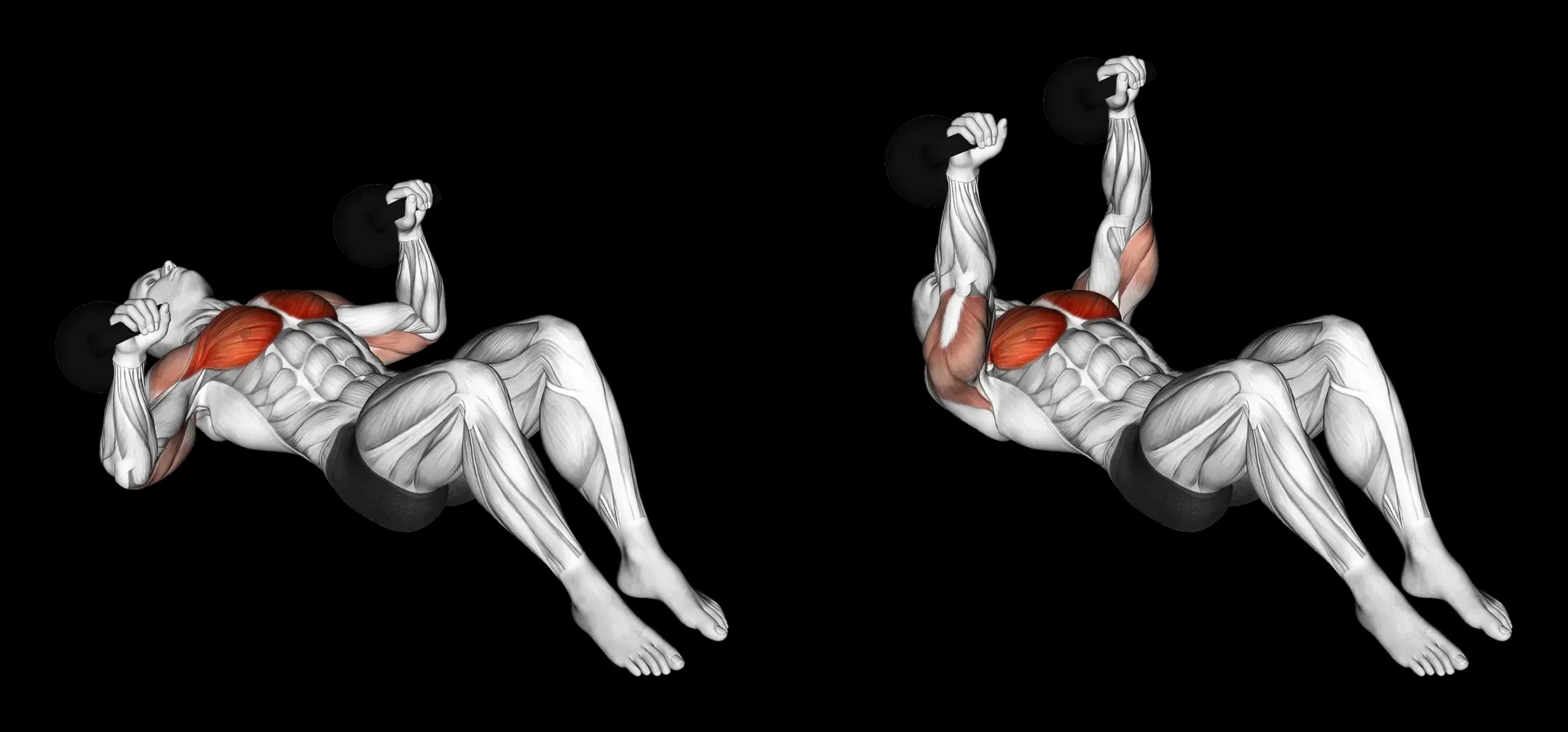 Kettlebell Floor Press