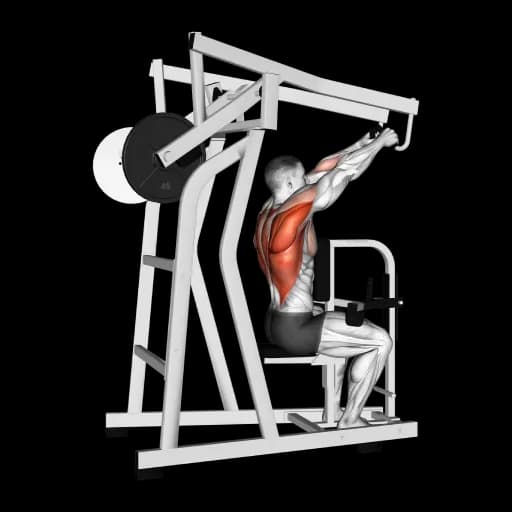 Machine High Row