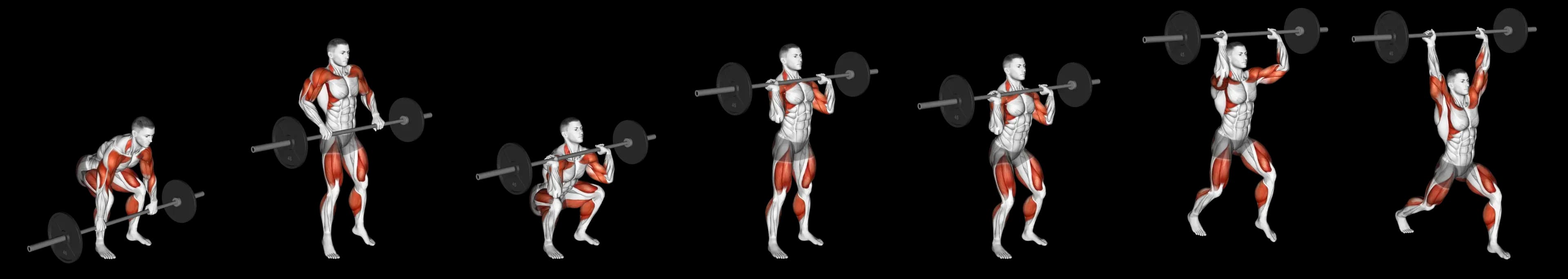 Barbell Clean and Jerk